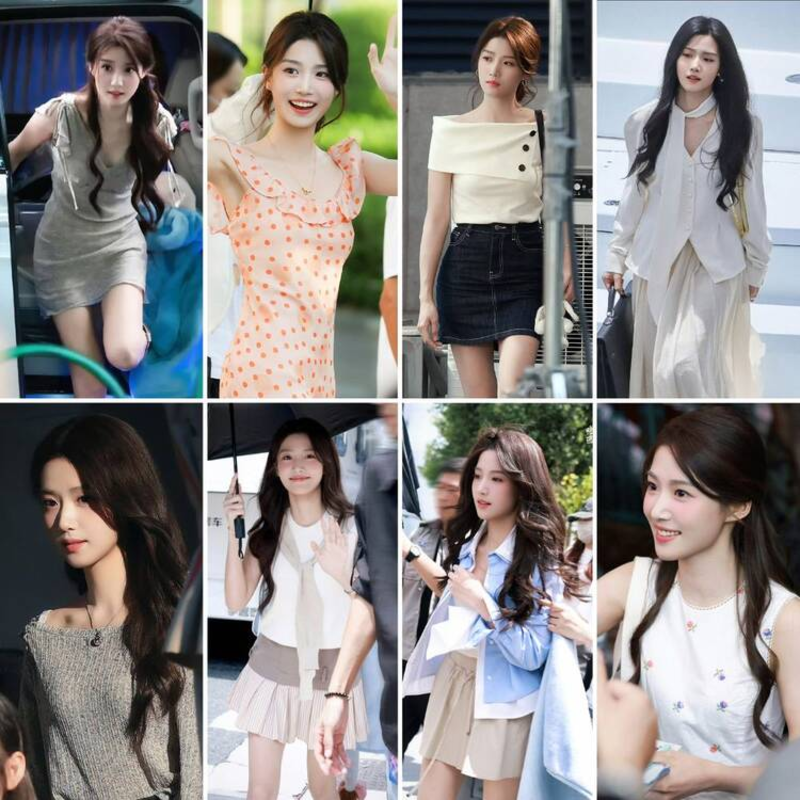 Ảnh hậu trường hé lộ tạo hình của Lư Dục Hiểu có sự “lột xác”, nhận được nhiều đánh giá tích cực từ khán giả