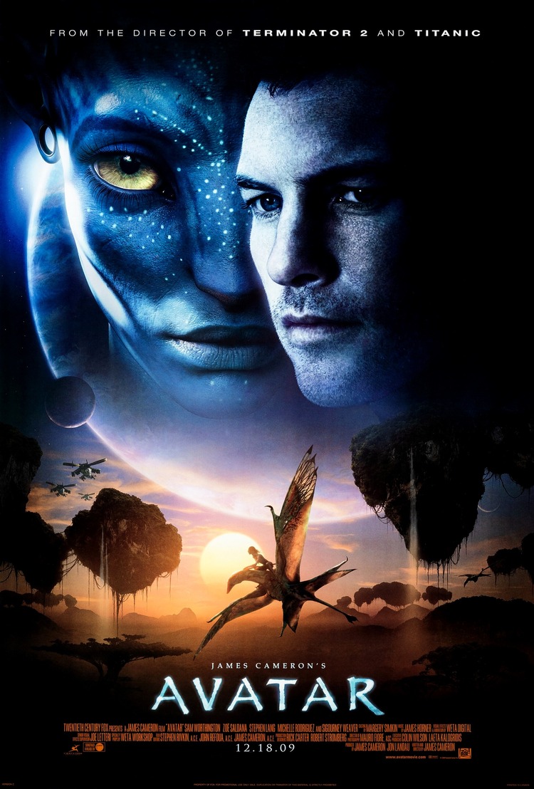 Hình ảnh đầy ma mị trên poster của Avatar