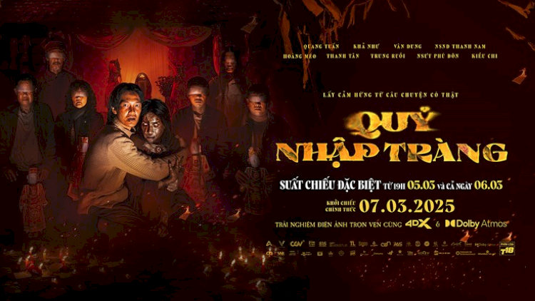 Poster phim “Quỷ nhập tràng”